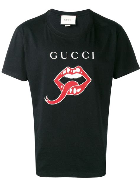 gucci mouth shirt|Gucci 2019 Mouth and Tongue T.